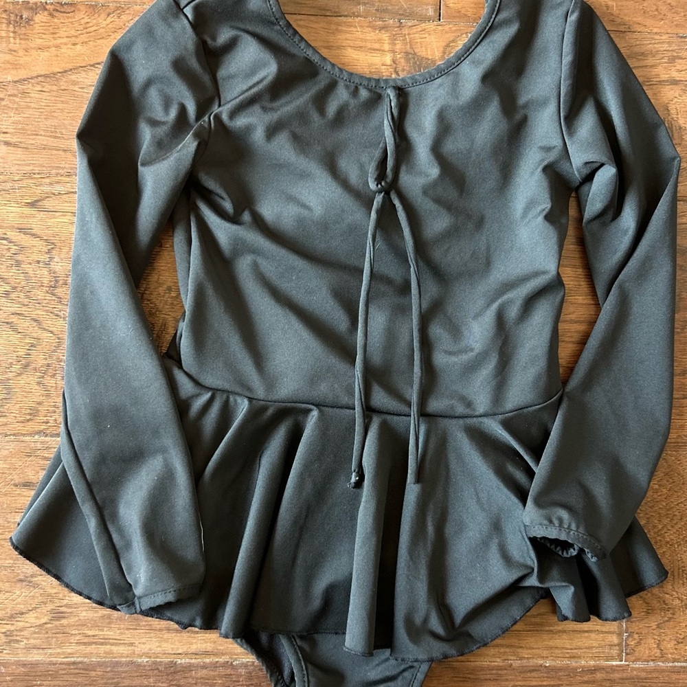 Kids Black Dance Costume